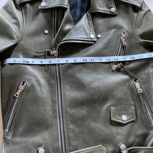 UNRAVEL PROJECT MOTO LEATHER JACKET - Picture 11 of 14